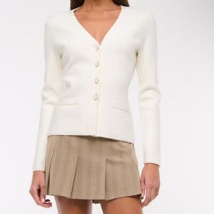Abercrombie & Fitch LuxeLoft Skimming Cardigan (small)